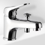 Remer K04 Chrome Bathtub Faucet With Diverter